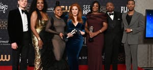 Abbott Elementary cast at Critics Choice Awards 2023 - Pressroom