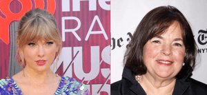 Taylor Swift and Ina Garten collage
