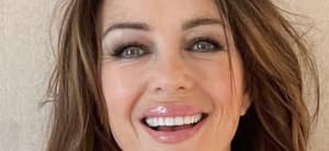 Elizabeth Hurley smiling