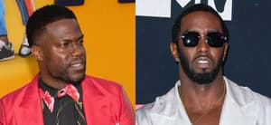 Kevin Hart, Diddy photo collage