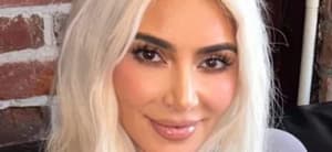 Kim Kardashian close up