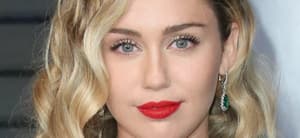 Miley Cyrus smiling close up