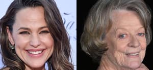 Jennifer Garner (left) Maggie Smith (right)