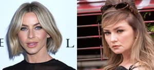 Julianne Hough (left) Anna Delvey (right)