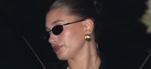 Hailey Bieber seen leaving Nobu in July.