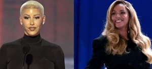 Amber Rose (left) Beyonce (right)