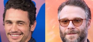 James Franco (left) Seth Rogen (right)