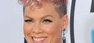 Pink smiling