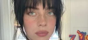 Billie Eilish close up