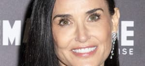 Demi Moore close up