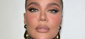 Khloe Kardashian close up