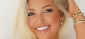 Sydney Thomas smiling close up