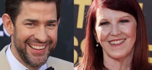 John Krasinski (left) Kate Flannery (right)