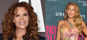 Robyn Lively and Blake Lively collage