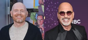 Bill Burr, Howie Mandel photo collage