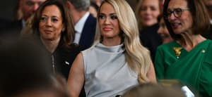 Carrie Underwod performs at Donald Trump's inauguration