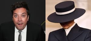 Jimmy Fallon, Melania Trump photo collage