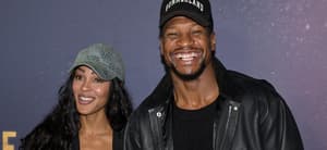 Jonathan Majors and Meagan Good