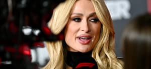 Paris Hilton at Formula 1 Heineken Silver Las Vegas Grand Prix.