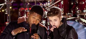 Usher and Justin Bieber