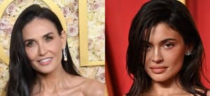 Demi Moore (left) Kylie Jenner (right)