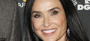 Demi Moore close up