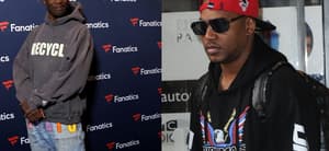 Side by side of Chad Johnson and Cam'ron Giles.