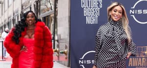 Side by side of Karen Huger and Wendy Osefo from "The Real Housewives of Potomac."