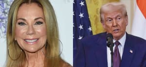 Kathie Lee Grifford (left) Donald Trump (right)