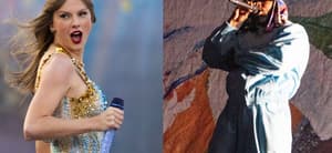 Taylor Swift (left) Kendrick Lamar (right)