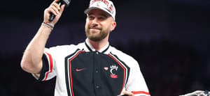 Jason Kelce surprised with graduation ceremony after New Heights Live show at University of Cincinnati