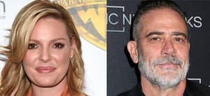 Katherine Heigl (left) Jeffrey Dean Morgan (right)