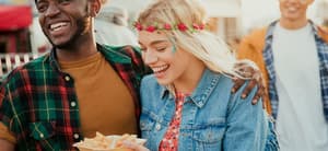 Food at festival