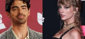 Joe Jonas (left) Taylor Swift (right)