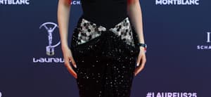 Ruud Gullit during the Laureus 2025 Awards ceremony held at the Palacio de Cibeles on April 21, 2025, in Madrid (Spain). AWARDS José Oliva / Europa Press 04/21/2025. 21 Apr 2025 Pictured: Eileen Gu during the Laureus 2025 Awards ceremony held at the Palacio de Cibeles, April 21, 2025, in Madrid (Spain). AWARDS José Oliva / Europa Press 04/21/2025. Photo credit: Europa Press / MEGA TheMegaAgency.com sales@mega.global (Mega Agency TagID: MEGA1299031_043.jpg) [Photo via Mega Agency]