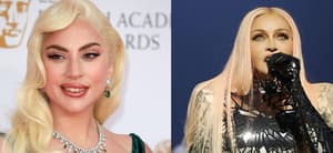 Lady Gaga (left) Madonna (right)