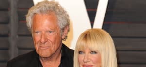 Alan Hamel and his late wife Suzanne Somers on the red carpet