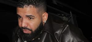 Drake seen leaving a party