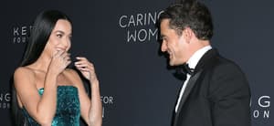 Katy Perry and Orlando Bloom on the red carpet