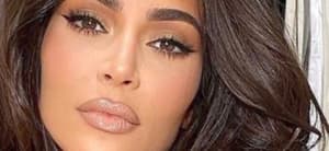 Kim Kardashian close up