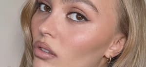 Lily-Rose Depp close up