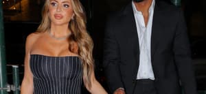Larsa Pippen and Marcus Jordan seen holding hands while arriving at the WWHL studios in NYC