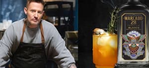 Michael Voltaggio (left) Marcado 28 (right)