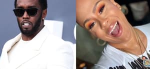 Diddy (left) Jourdan Atkinson (right)