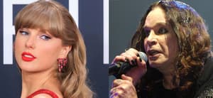 Taylor Swift (left) Ozzy Osbourne (right)