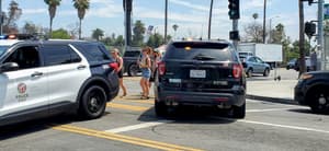 Police vehicles