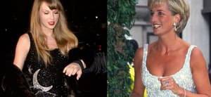 Taylor Swift (left) Princess Diana (right)