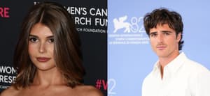 Photograph collage of Olivia Jade Giannulli and Jacob Elordi