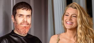 Perez Hilton (left) Blake Lively (right)