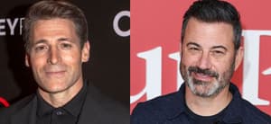 Tony Dokoupil (left) Jimmy Kimmel (right)